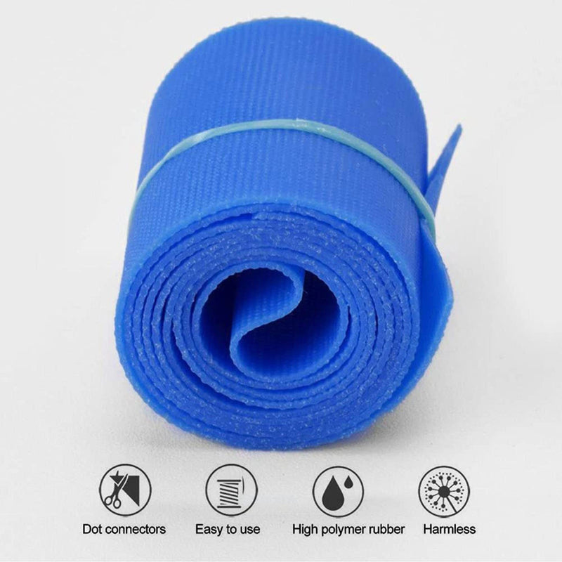 [Australia - AusPower] - Soft 'N Style Disposable Tourniquet 1" x 18" Latex-free - Blue - Pack of 10 