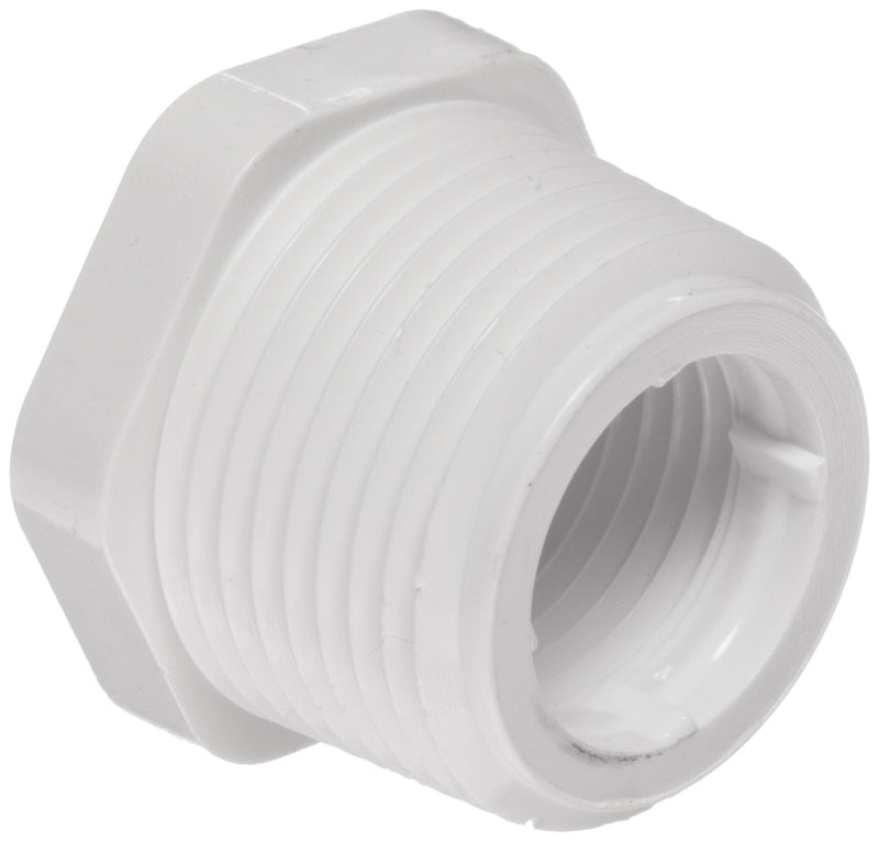 [Australia - AusPower] - Spears 439 Series PVC Pipe Fitting, Bushing, Schedule 40, 2" NPT Male x 1-1/2" NPT Female 2" x 1-1/2" 