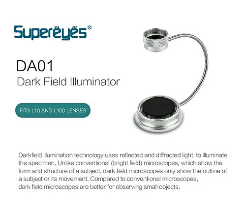 [Australia - AusPower] - DA01 Dark Field Illuminator Fits L10 And L100 Lenses 