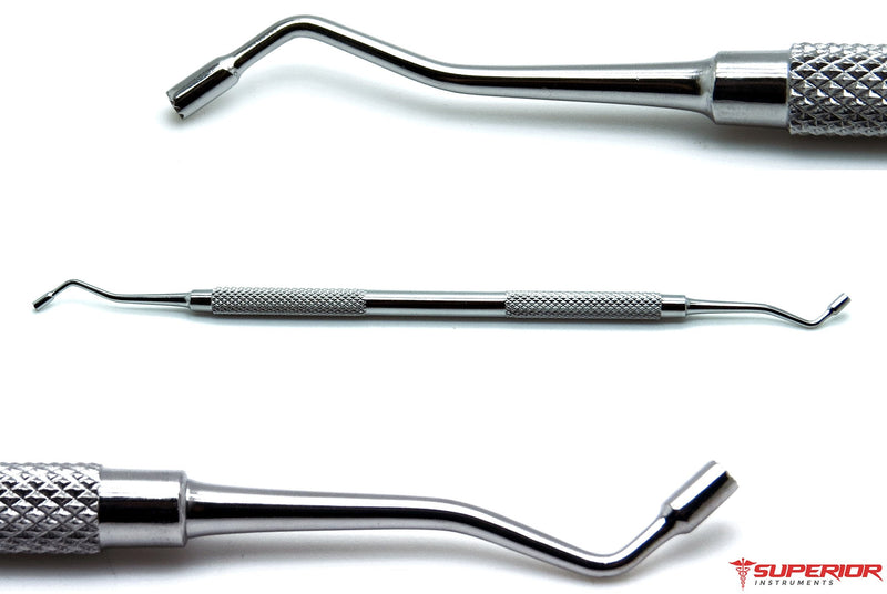 [Australia - AusPower] - Dental Amalgam Filling Smooth Plugger 720-1, 721-2, 722-3, 723-4 Double Ended 1.2mm/1.5mm, 1.9mm/2.2mm, 2.4mm/2.7mm, 2.8mm/3.1mm Restorative 4 Pieces Instruments 