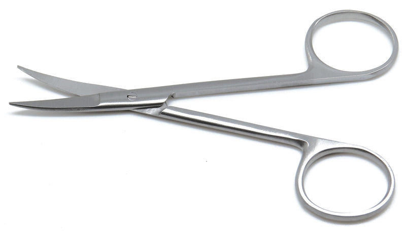 [Australia - AusPower] - Dental Iris Scissors Curved 4.5" Surgical Veterinary First Aid Cutting Orthodontics 3 Pieces Instruments 