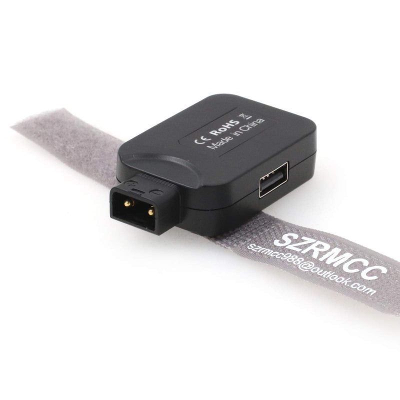 [Australia - AusPower] - SZRMCC D-tap Male to Female Multifunctional Box with USB 5V DC8V Output Interface for Cameras Monitors 