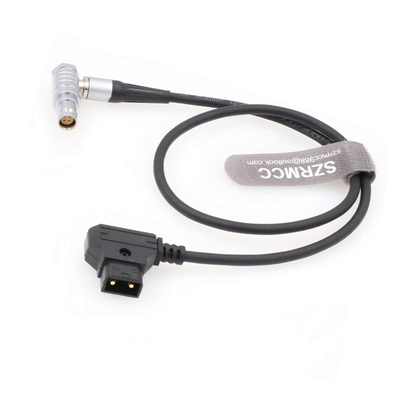 [Australia - AusPower] - SZRMCC D-Tap to 1B 4 Pin Female Power Cable for EOS Canon Mark II C100 C200 C300 C500 (Right Angle Cable) Right Angle Cable 