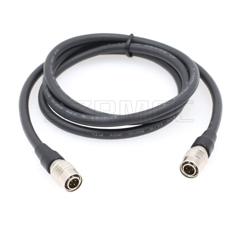 [Australia - AusPower] - SZRMCC Hirose 4 Pin Male to Hirose 4 Pin Male Power Cable for Sony Arri Camera to Zaxcom Sound Devices Zoom F4 F8 
