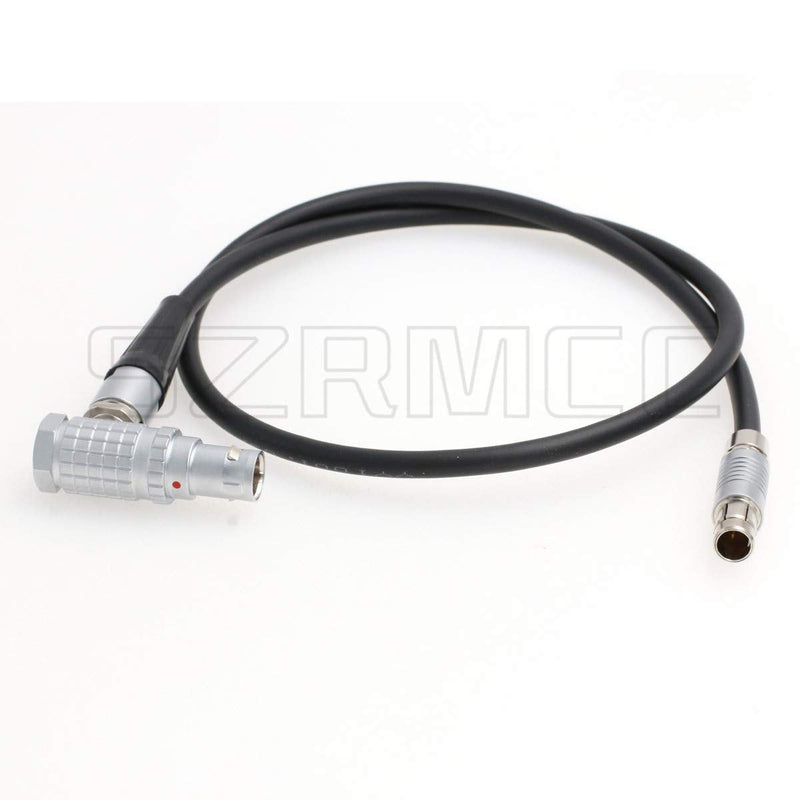 [Australia - AusPower] - SZRMCC Preston MDR-3 MDR-4 10 Pin to Fischer 3 Pin Run/Stop Power Cable for RED ARRI Alexa Camera (Right Angle) Right Angle 