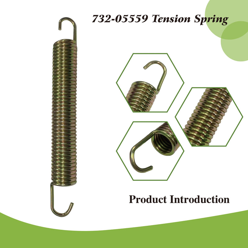 [Australia - AusPower] - 732-05559 Tension Spring, 0.75 Dia, 5.87 Z Force, Ideal for RZT, LX, SX, SZ 42 and 46 Models - Unleashes The Power of Durability and Precision 2 Springs 