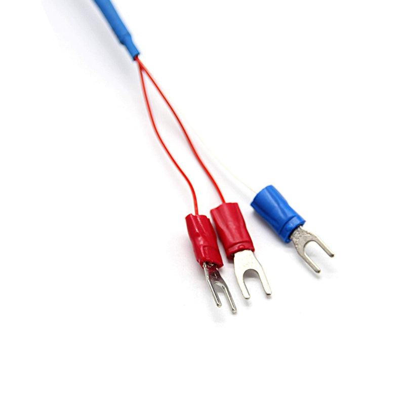 [Australia - AusPower] - T-PRO RTD PT100 Temperature Sensors Three-wire System?Stainless Steel Probe(4×30MM) Range:-50?-200? (6.6Feet) 6.6Feet 