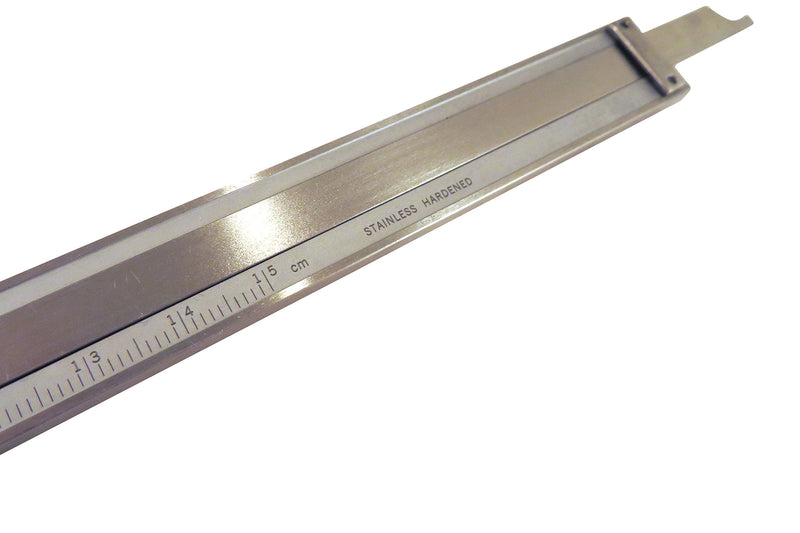 [Australia - AusPower] - 150 mm Metric Dial Calipers Accurate to 0.02 mm per 150 mm Hardened Stainless Steel for Inside, Outside, Step and Depth Measurements MDC-6 