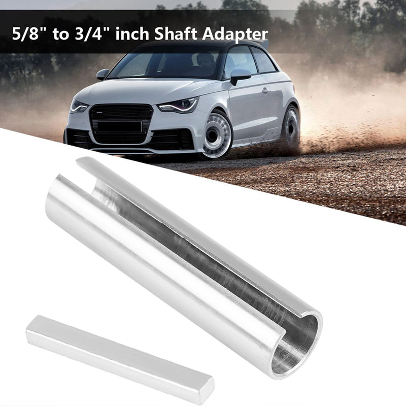 [Australia - AusPower] - 5/8 to 3/4 Shaft Adapter, Crank Shaft Sleeve Adapter 5/8" to 3/4" Shaft Adapter Pulley Bore Reducer Sleeve Bushing Sheave & Key 