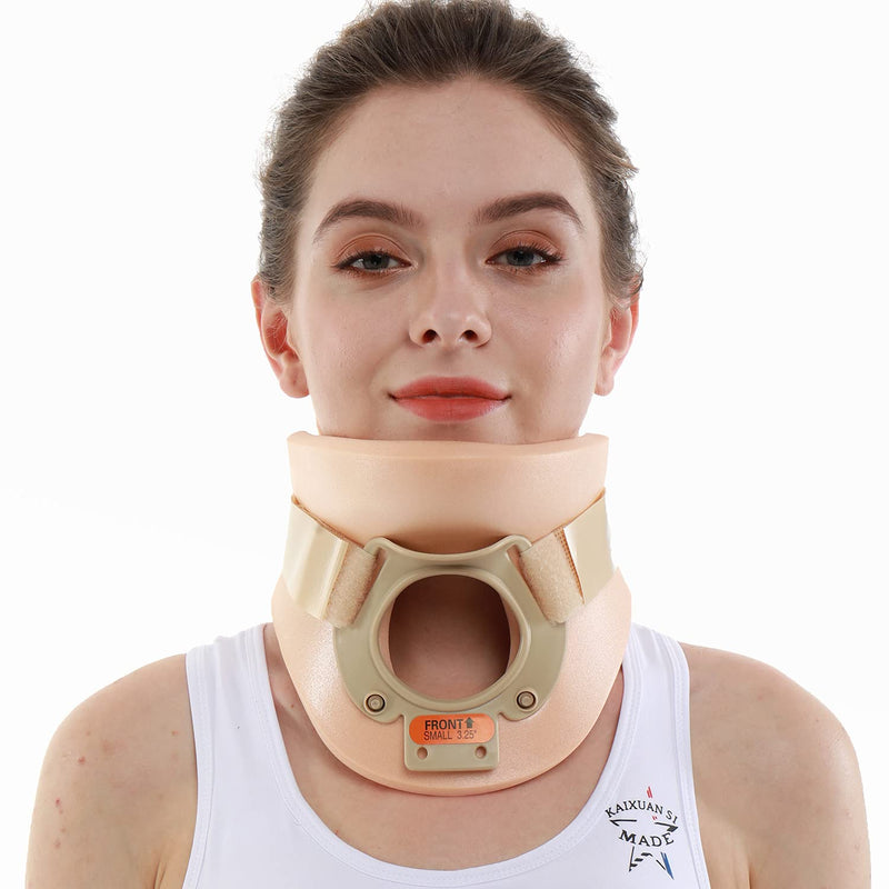 [Australia - AusPower] - Philadelphia Neck Brace Foam Lightweight Soft Cervical Collar Height 3 1/4 Inch Immobilizer Collar Support Neck Traction Device Neck and Head Braces (Size M) Odorless 