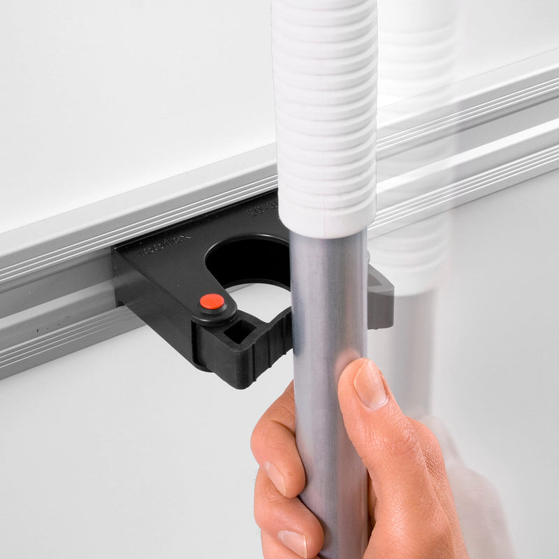 [Australia - AusPower] - Toolflex ® x2 Black Tool Storage Holder Grips Suitable For The Toolflex Wall Rack System Organiser (15 – 20mm) 