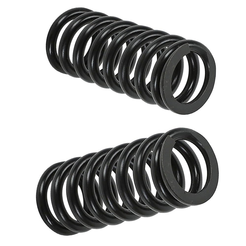 [Australia - AusPower] - Front Upper Door Hinge Spring 15591898, Black Metal Painted Door Hinge Pin Springs Pair, Compatible with Cadillac, Chevrolet, GMC, Oldsmobile Models 