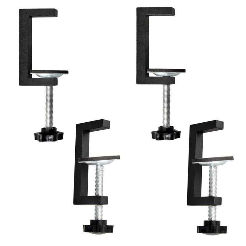 [Australia - AusPower] - G clamps for woodworking, C-Clamp For Wood Plastic Cutting Drilling Reversed C-Clips 10-57mm For Workpiece Fixing Hand Tool Parts (4) 4 
