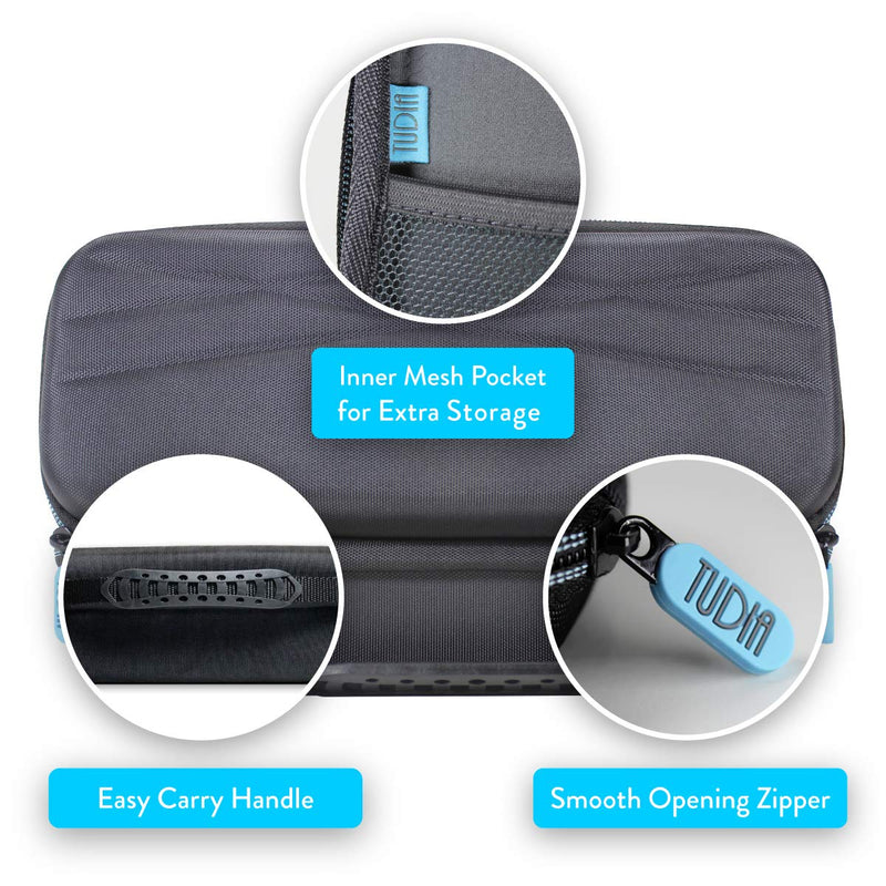 [Australia - AusPower] - TUDIA Hard Storage Carrying Case Bag for Cardiology Stethoscope and Nurse Accessories Compatible with 3M Classic III, Lightweight II S.E, Cardiology IV Diagnostic 