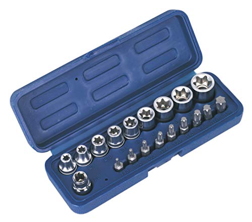 Sealey Ak6191 TRX-Star Socket and Bit Set 19Pc