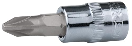 KS Tools 918.3892 3/8" CHROMEplus Bit socket, PZ3