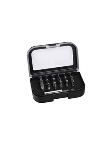 Stanley 1-13-901 Bit-Set with Bit Holder, Silver, Set of 19 Piece