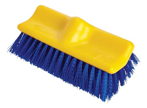Rubbermaid Commercial Products Replacement Brush, Polypropylene Tampico Fiber Palmyra, Blue, 1 EA Floor Scrub