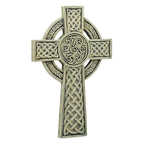 Joseph's Studio Celtic Irish Wall Cross 9 inch by Roman