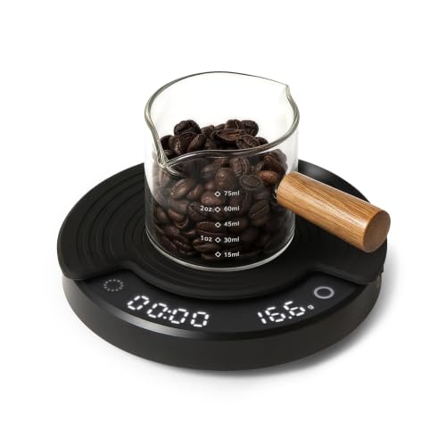 OutIn Claro Portable Coffee Scale, Timer Function, Rechargeable