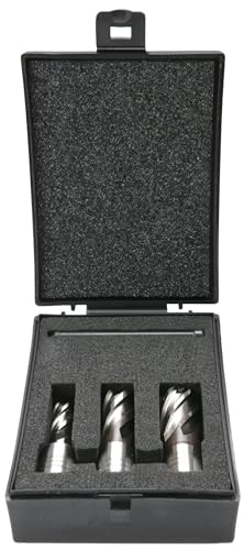 Evolution Power Tools HTCCUTKIT3S Short Series Magnetic Drilling Cutter Kit, (Power - Hand Operated) 25 mm, Pack of 3 Short series (25mm) kit 3pcs