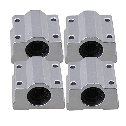 SC8UU Linear Motion Ball Bearing CNC Slide Bushing 34.5mm Length Pack of 4
