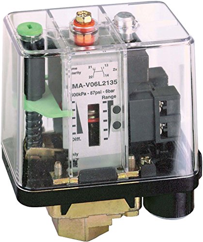 Schneider Electric XMAV06L2135 Pressure Switch 1-6Bar, Pressure Switch Xma 6 Bar Adjustable Sca
