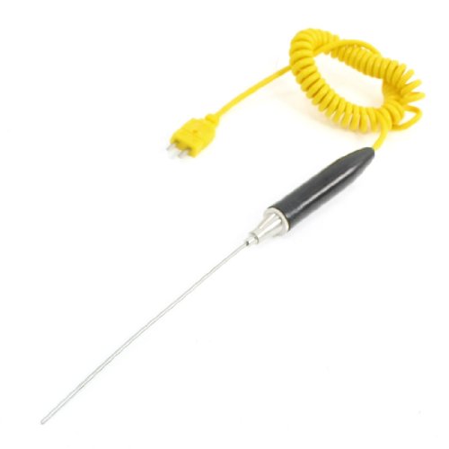 sourcing map K Type 0-500C Degree 147mm x 2mm Thermocouple Probe Temperature Sensor