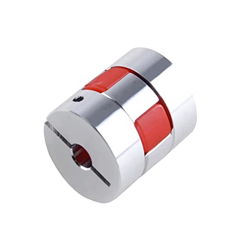CHANCS D30 L35 Plum Model Motor Shaft Coupling Flexiable Coupler Aluminium Inner Diameter 14mm to 14mm for 3D Printer CNC Machine 14-14mm D30L35
