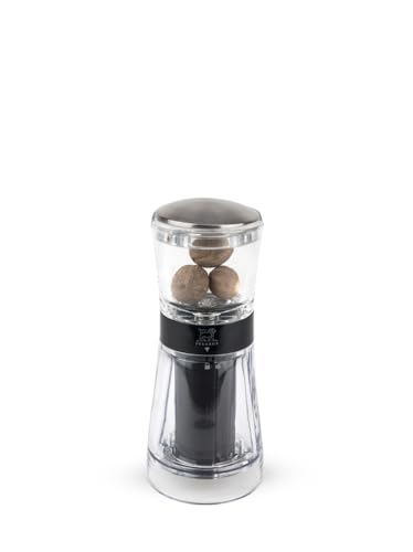 Peugeot 33101 Goa Nutmeg Mill, Clear Acrylic, 6.5 x 6.5 x 15 cm, Standard Size