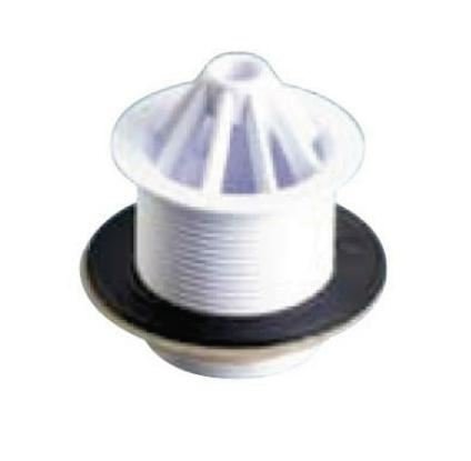 Macdee 1 1/2" Plastic Dome Urinal Waste - Pack of 5