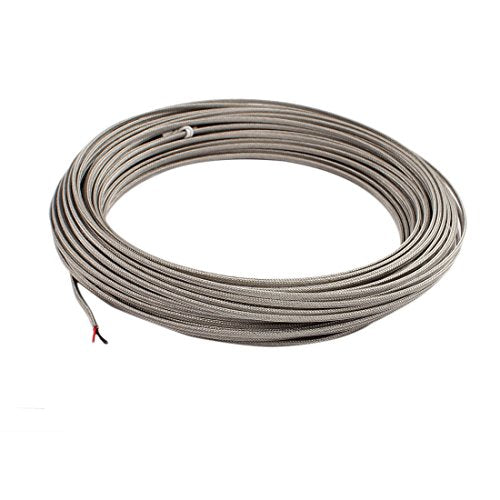 sourcingmap 2mm Dia Temperature Sensor Probe Tester K-Type Thermocouple Wire Cable 32M Long
