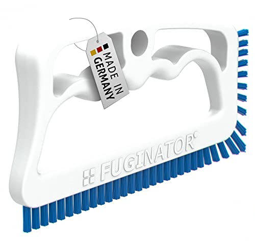 Fugenial"Fuginator Tile Joint Cleaning Brush for Use in The Bathroom Kitchen and The Rest of The Household (White/Blue) Blue,white