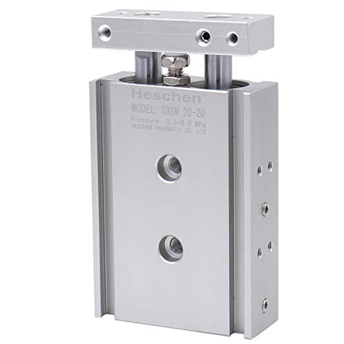 Heschen Dual Rod Air Cylinder CXSM 20-20 20mm Stroke Double Acting
