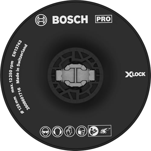 Bosch 1x PRO Backing Pad Hard, X-Lock Ø 125 mm