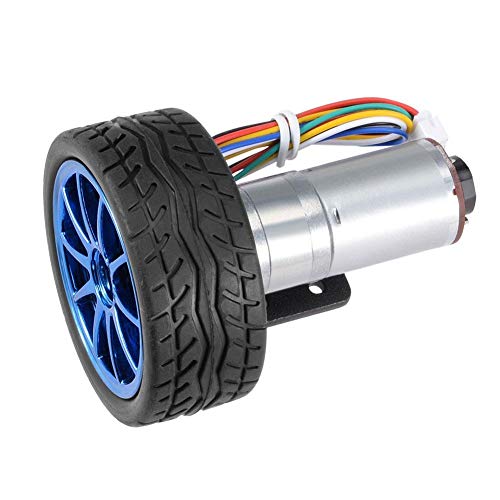 DC12V 200RPM DIY encoder gear motor, with mounting bracket