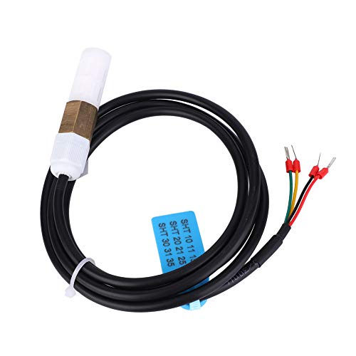 FS400-SHT3X Soil Digital Temperature Humidity Sensor Probe Copper and Plastic Shell I2C Output(SHT31)