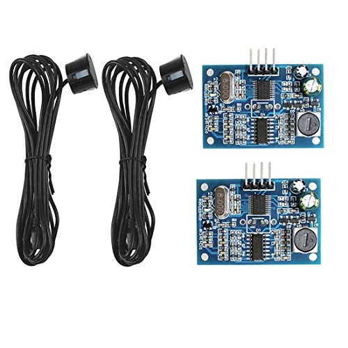 Hailege 2pcs JSN-SR04T Integrated Ultrasonic Module Distance Measuring Transducer Sensor Waterproof for