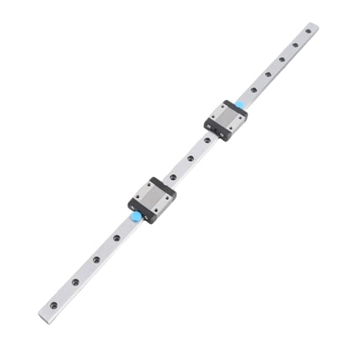MGN12B Mini Linear Rail Guide, 400mm Linear Sliding Gide with 2x MGN12B Bearing Block for DIY Printer and CNC Machine