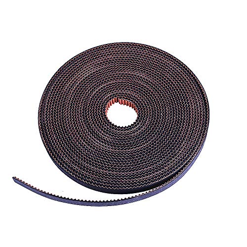 GT2 Timing Belt 6mm Width,Pitch 2mm,Upgrade Non-Slip Nylon Tooth Surface for 3D Printers.(10 Meters) 10M x 6mm