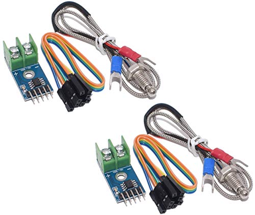 2pcs MAX6675 K-type Thermocouple Temperature Sensor 0-800 Degrees Module