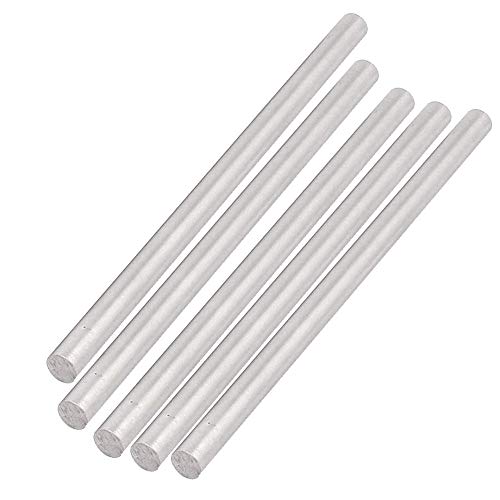 DollaTek 5Pcs 8mm Diameter Rod Length 150mm Steel Cylinder Linear Rail Linear Shaft Optical Axis