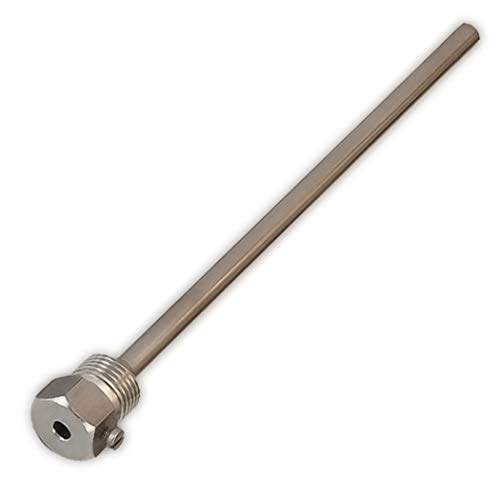 iOVEO 420TH00030 - Thermowell 300 mm - Sensor well stainless steel V4A, G 1/2 inch, installation length 300 mm for temperature sensor 6 mm, heating up to 600 °C
