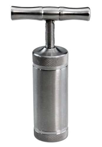 Black Leaf - T-Press - Stainless steel pollen press in three sizes (M)