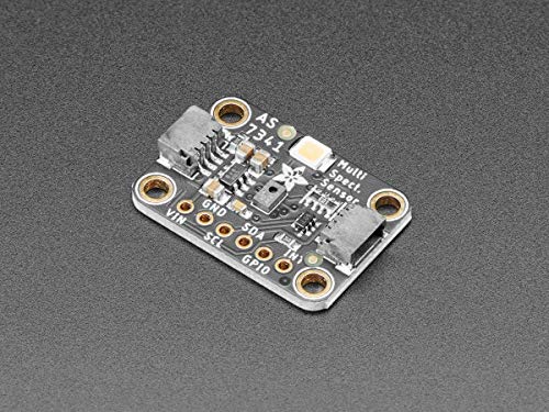 Adafruit AS7341 10-Channel Multi-spectrometer Light/Color Sensor, 16 Wavelength Sensors, White & Near-IR, Compatible with Arduino, Raspberry Pi