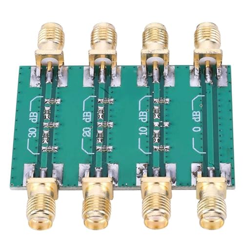 RF Fixed Attenuator DC-4.0GHz SMA Double Female Head Radio Frequency Fixed Attenuator Module Electronic Components 50Ω