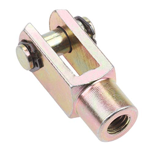 Female Thread Metal Y Joint Pneumatic Air Cylinder Piston Rod Clevis Ideal for Automatic Equipment -63mm cylinder(M16*1.5) 63mm cylinder(M16*1.5)