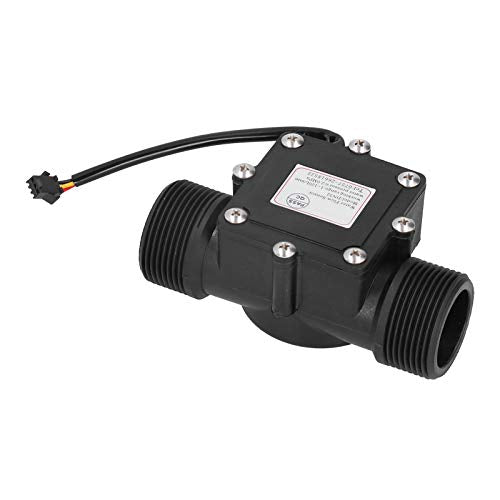 YF‑DN32 G1.25in Flow Meter Water Flow Sensor Pipe Water Flowmeter Counter DC3‑24V Hall Sensor for Water Heaters Drinking Fountains