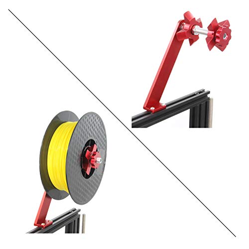 3D Printer Filament Holder for Concentric Spool Filament Mount Rack Bracket for PLA/ABS/Nylon/Wood/TPU/Other 3D Printing Material (Concentric Spool)