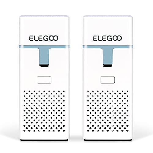 ELEGOO Mini Air Purifier with Replaceable Activated Carbon Filter for LCD,DLP,MSLA Resin 3D Printer Odor Control Black 2